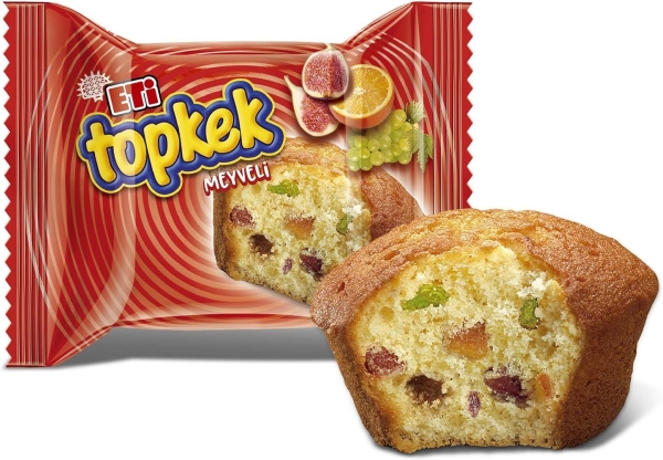 Eti Topkek Meyveli Kek 40 Gr 24 Adet - 2