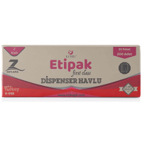 Etipak Z Katlama Dispenser Havlu 200 Lü x 20 Paket - Eti Kağıt