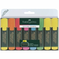 Faber Castell Fosforlu 6 +2 Li Poşet 1548 - Faber-Castell