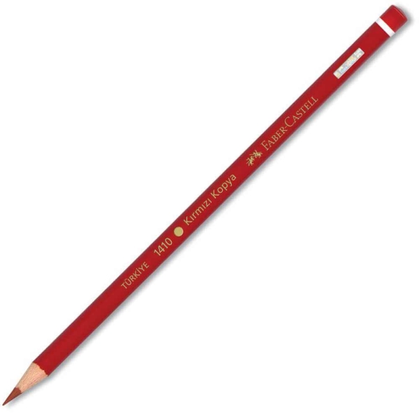 Faber Castell Kırmızı Kurşun Kalem 410000 - 1