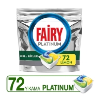 Fairy Platinum Bulaşık Makinesi Deterjanı 72 Li - 1