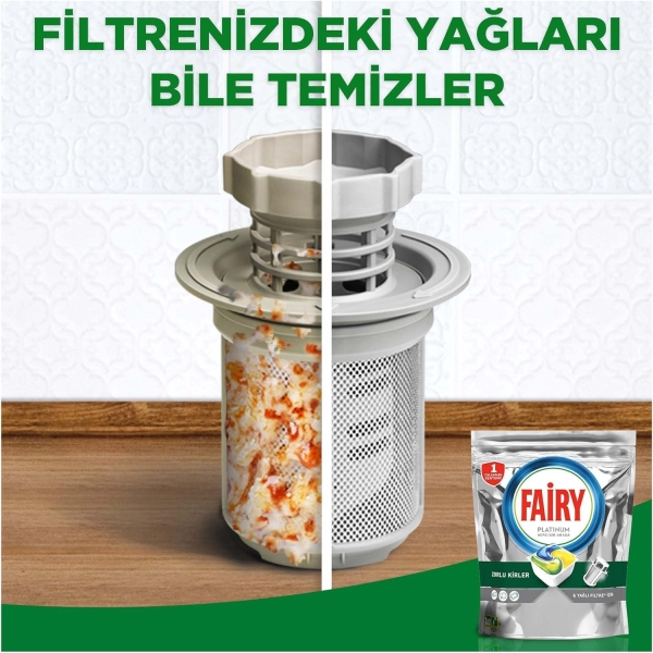 Fairy Platinum Bulaşık Makinesi Deterjanı 72 Li - 3