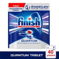 Finish Quantum Bulaşık Makinesi Deterjanı Tablet 40 Lı - Finish