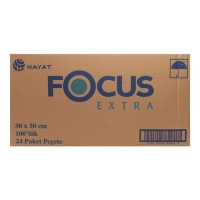 Focus Extra Peçete 30x30 Cm 100 Lü 24 Paket - 1