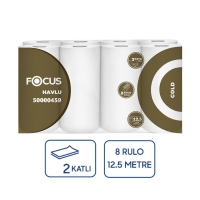Focus Gold Rulo Havlu 8 Li - Focus