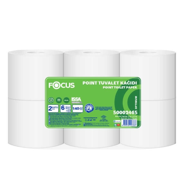 Focus Optimum İçten Çekmeli Tuvalet Kağıdı 6 Lı 140 Mt - 1