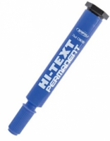 Hi-Text Koli Kalemi Marker Kesik Uç Mavi 830 PCM - Hi-Text Kalem