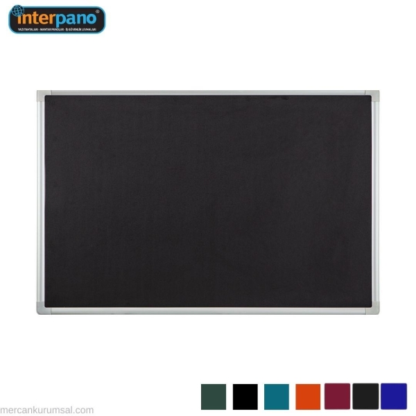 İnter Çuhalı Mantar Pano 60x120 Cm Gri INT-557-G - 1