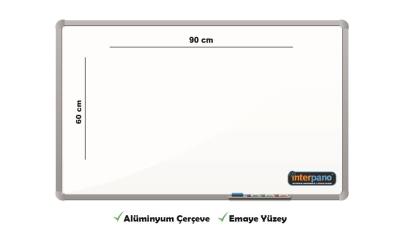 İnter Duvara Monte Yazı Tahtası Emaye Yüzey 60x90 Cm INT-821 - İnter Pano