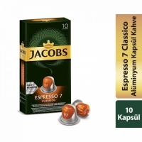 Jacobs Capsule Espresso 7 Classic Alüminyum Kapsül Kahve 10 Lu - Jacobs