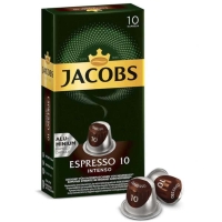 Jacobs Espresso 10 Intenso Nespresso ile Uyumlu Kapsül Kahve 10 Lu - Jacobs