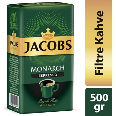 Jacobs Monarch Espresso Filtre Kahve 500 Gr - 1