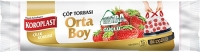 Koroplast Extra Güçlü Çilek - Büzgülü - Orta Boy Çöp Torbası 55x60 Cm 15 Li - Koroplast