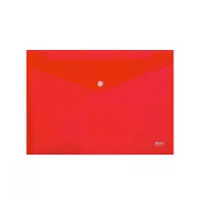 Kraf Çıtçıtlı Dosya A4 Kırmızı 1209 - Kraf