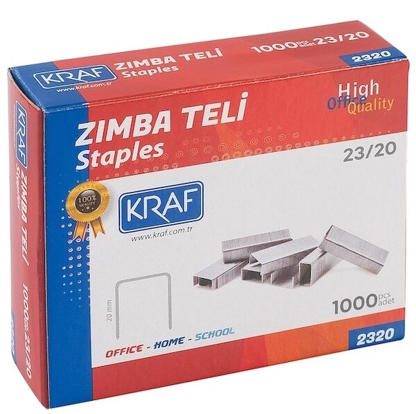 Kraf Zımba Teli 23/20 1000 Li 2320 - 1