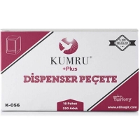 Kumru Plus Dispenser Peçete Hijyenik Ambalaj 250 Li x 18 Paket - Eti Kağıt