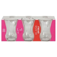 LAV Çay Bardağı Klasik Optikli 6 Lı ( LV-30020 OPTE) - Lav