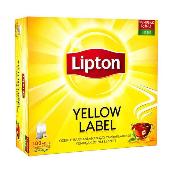 Lipton Yellow Label Bardak Poşet Çay 100 Lü - 1