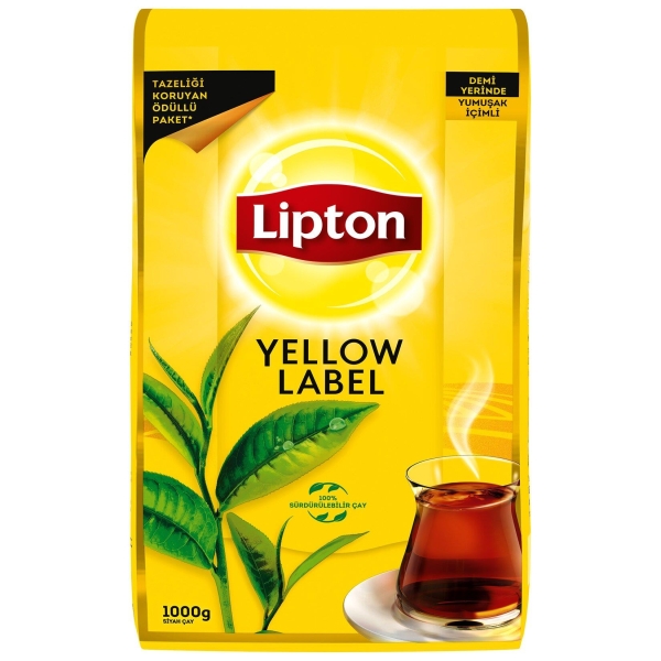 Lipton Yellow Label Dökme Çay 1 Kg - 1