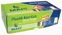 Mapi Kart Kabı Yatay Beyaz 10 Lu Blisterli - Mapi