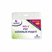 Mapi Pvc Kart Poşeti 85x115 Yatay No 5 100 Lü - Mapi