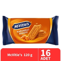 McVitie's Karamelli Bisküvi 120 Gr 16 Adet - McVitie's