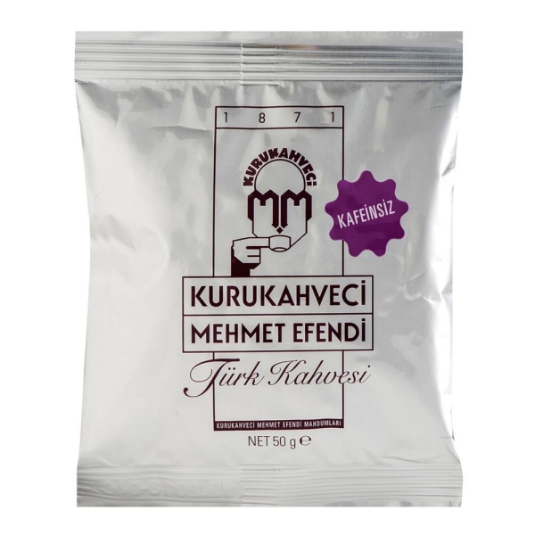 Mehmet Efendi Kafeinsiz Türk Kahvesi 50 Gr - 1