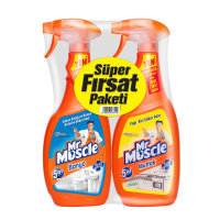 Mr. Muscle Mutfak & Banyo 2'si 1 Arada 750 Ml + 750 Ml - Mr.Muscle