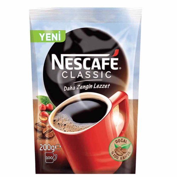 Nescafe Classic Ekonomik Paket 200 Gr - 1