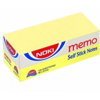 Noki Memo 38x51 Sarı 3 Lü Yapışkanlı Not Kağıdı 100 Yaprak - Noki