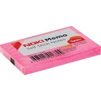 Noki Memo 50x75 Pembe Yapışkanlı Not Kağıdı 80 Yaprak - Noki