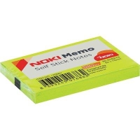 Noki Memo 50x75 Yeşil Yapışkanlı Not Kağıdı 80 Yaprak - Noki