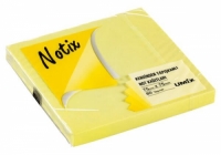 Notix Yapışkanlı Not Kağıdı Neon Sarı 80 Yaprak 75x75 mm (N-NS-7575) - Notix