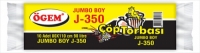 Ögem J-350 Jumbo Boy Çöp Poşeti Siyah 80x110 Cm 90 Lt 10 Lu - Ögem