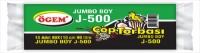 Ögem J-500 Jumbo Boy Çöp Poşeti Siyah 80x110 Cm 90 Lt 10 Lu - Ögem