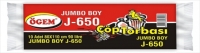 Ögem J-650 Jumbo Boy Çöp Poşeti Siyah 80x110 Cm 90 Lt 10 Lu - Ögem