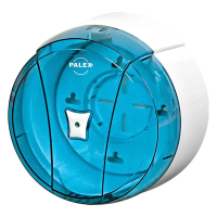 Palex İçten Çekmeli Tuvalet Kağıdı Dispenseri Şeffaf Mavi - Palex