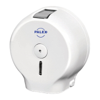 Palex Jumbo Tuvalet Kağıdı Dispenseri Beyaz - Palex