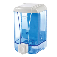 Palex Sıvı Sabun Dispenseri Şeffaf Mavi 1000 Ml - Palex