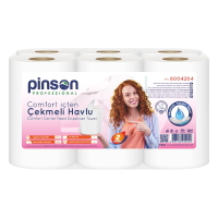 Pinson Comfort İçten Çekmeli Dispenser Havlu 6 Lı 72 Mt - Pinson Professional