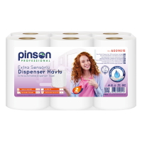 Pinson Extra Sensörlü Dispenser Havlu 21 Cm 6 Lı 85 Mt - Pinson Professional