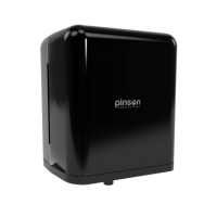 Pinson İçten Çekme Havlu Dispenseri Siyah - Pinson Professional