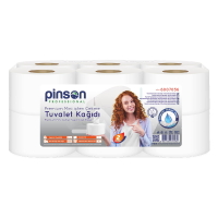Pinson Premium Mini İçten Çekmeli Tuvalet Kağıdı 12 Li 120 Mt - Pinson Professional