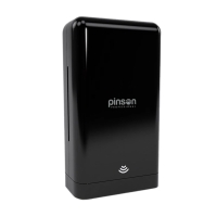 Pinson Sensörlü Köpük Sabun Dispenseri 1000 Ml Siyah - Pinson Professional
