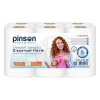 Pinson Standart Sensörlü Dispenser Havlu 21 Cm 6 Lı 50 Mt - Pinson Professional