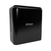 Pinson Z Katlı Havlu Dispenseri Siyah - Pinson Professional