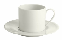 Porland Porselen Tabaklı Çay Fincanı Beyaz 24 Parça 180 Cc - Porland