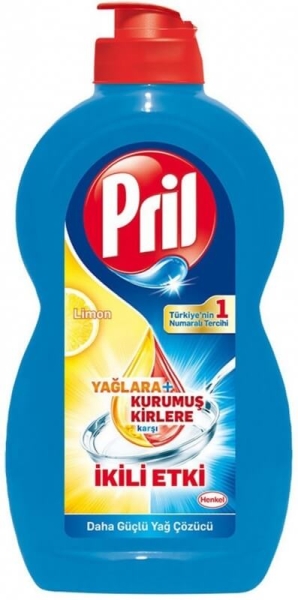 Pril Jel Sıvı Bulaşık Deterjanı Limon 1350 Ml - 1