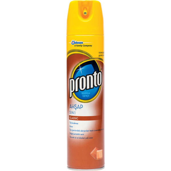 Pronto Classic Ahşap Cilası 300 Ml - 1