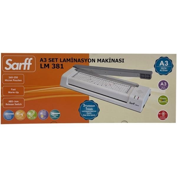 Sarff A3 Set Laminasyon Makinesi LM381 - 6